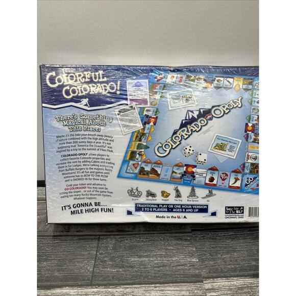 Colorado Opoly: A Board Game Celebrating Colorful Colorado! - New & Sealed {T} - Picture 11 of 16